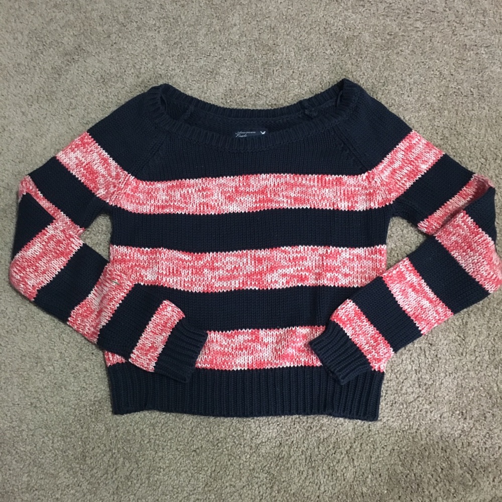 American eagle striped sweater